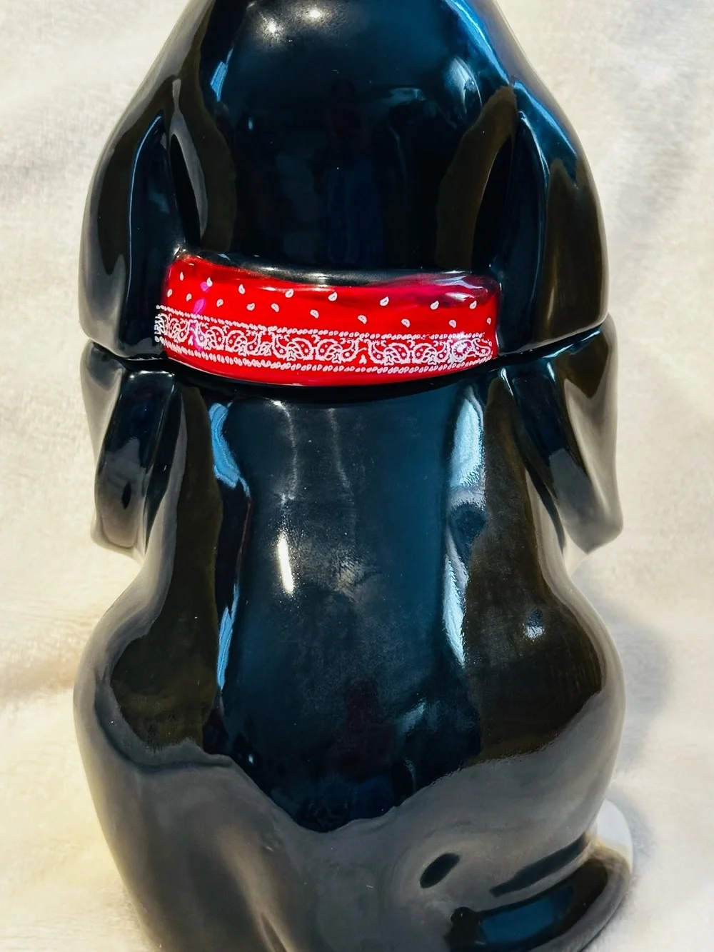 Pioneer Woman Henry Basset Hound Dog Treat Candy Cookie Jar 7.75” Tall Puppy NWT